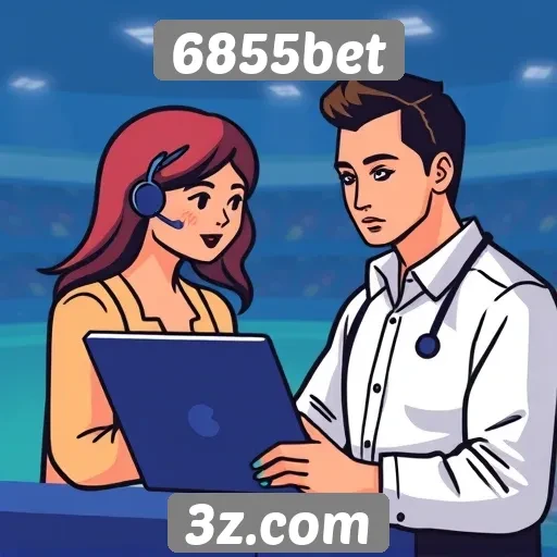 Suporte ao cliente do 6855bet recebe elogios