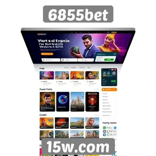 Usuários destacam a interface do site 6855bet