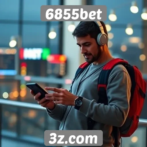 Conexão móvel otimizada no 6855bet